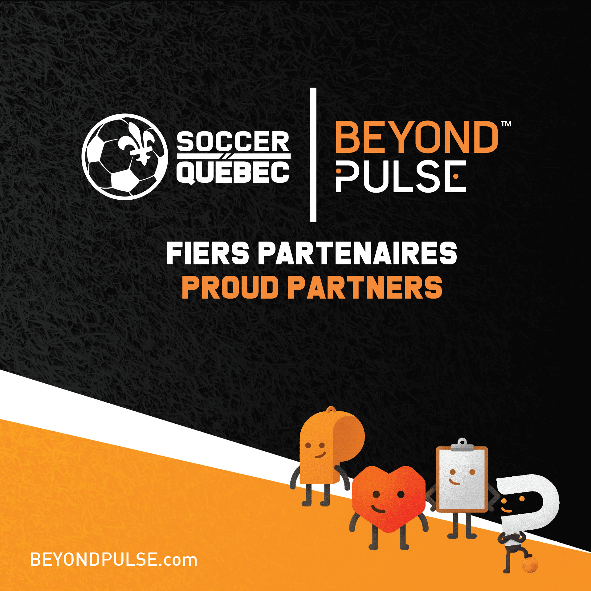 Soccer Québec annonce un partenariat avec Beyond Pulse